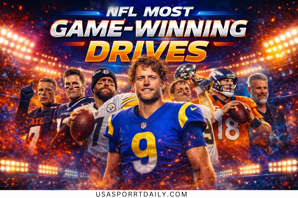 NFL Most Game-Winning Drives